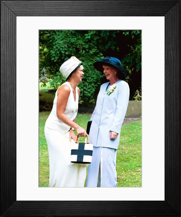 Framed Print : Wedding of Nikola Adams and David Corper, which was attended by family friends Denise Framed Print : Wedding of Nikola Adams and David Corper, which was attended by family friends Denise