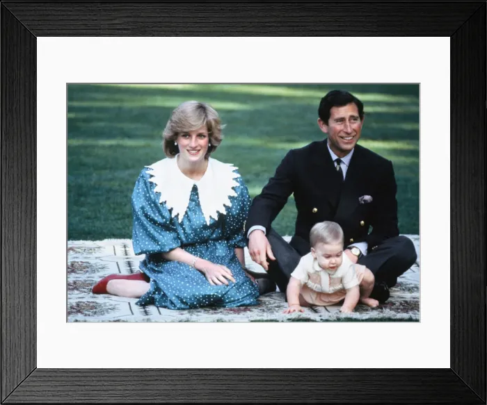 Framed Print : Prince and Princess of Wales tour of Australia and New Zealand in the Spring of 1983 Framed Print : Prince and Princess of Wales tour of Australia and New Zealand in the Spring of 1983