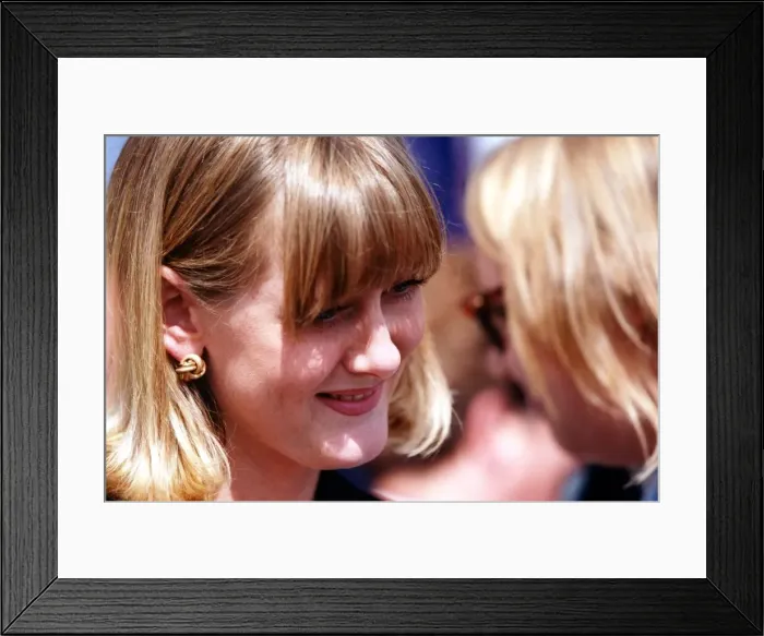 Framed Print : Coronation Street actors, Sarah Lancashire and Nicholas Cochrane Framed Print : Coronation Street actors, Sarah Lancashire and Nicholas Cochrane
