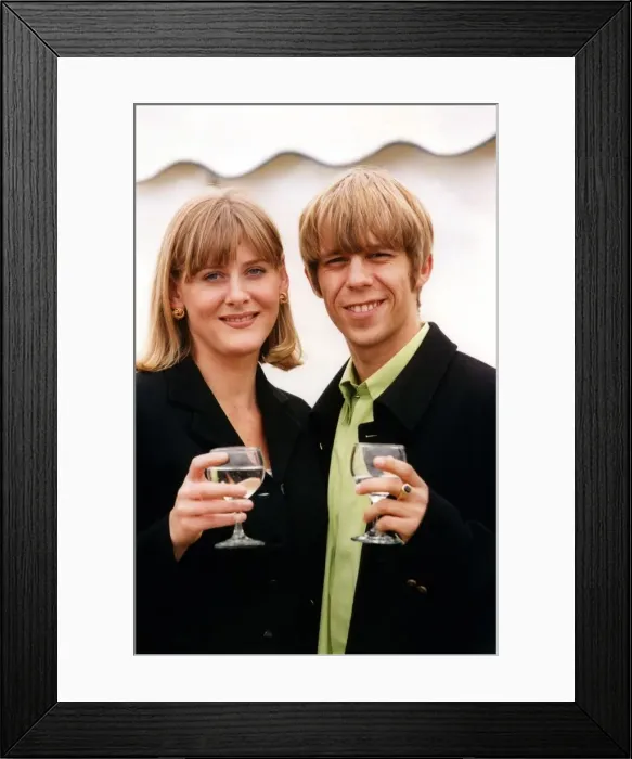 Framed Print : Coronation Street actors, Sarah Lancashire and Nicholas Cochrane Framed Print : Coronation Street actors, Sarah Lancashire and Nicholas Cochrane