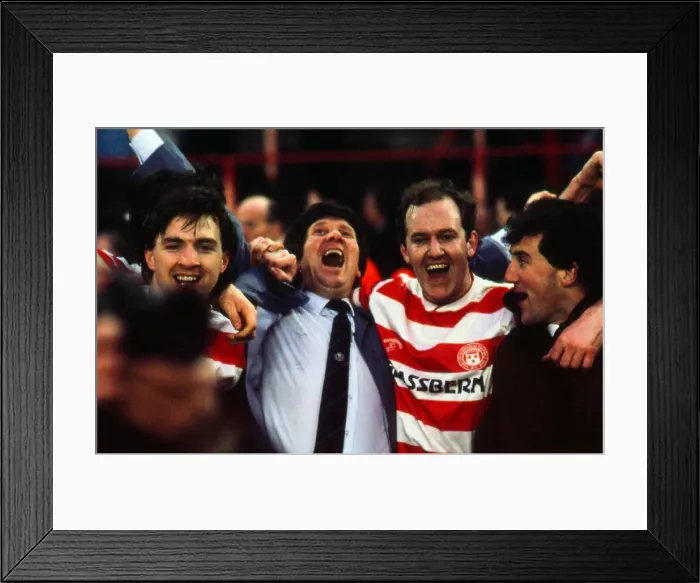 Framed Print : Rangers versus Hamilton Academical Scottish Cup football Hamilton players Framed Print : Rangers versus Hamilton Academical Scottish Cup football Hamilton players