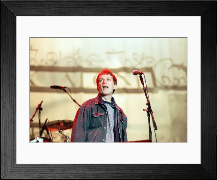 Framed Print : The Hillsborough Justice Concert held at Anfield, Liverpool. Frank Skinner