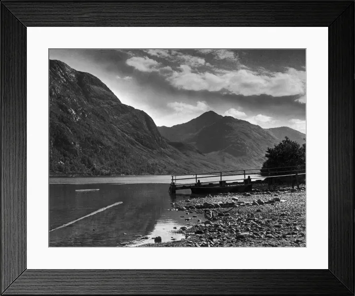 Framed Print : View of the hills overlooking Loch Shiel and the Glen 29 / 08 / 1946 Framed Print : View of the hills overlooking Loch Shiel and the Glen 29 / 08 / 1946