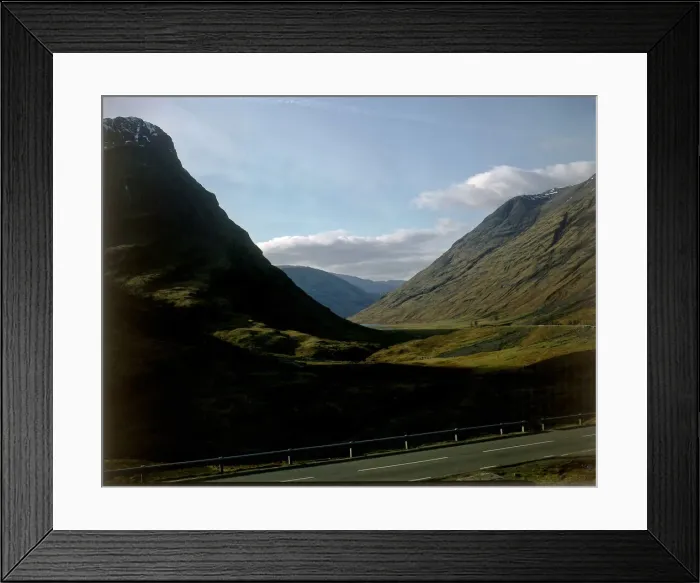 Framed Print : Pass of Glencoe Scotland 1981 Framed Print : Pass of Glencoe Scotland 1981