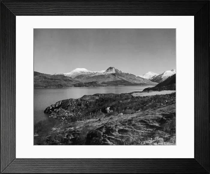 Framed Print : A view of the Knoydart Hills over Loch Nevis circa 1950 Framed Print : A view of the Knoydart Hills over Loch Nevis circa 1950