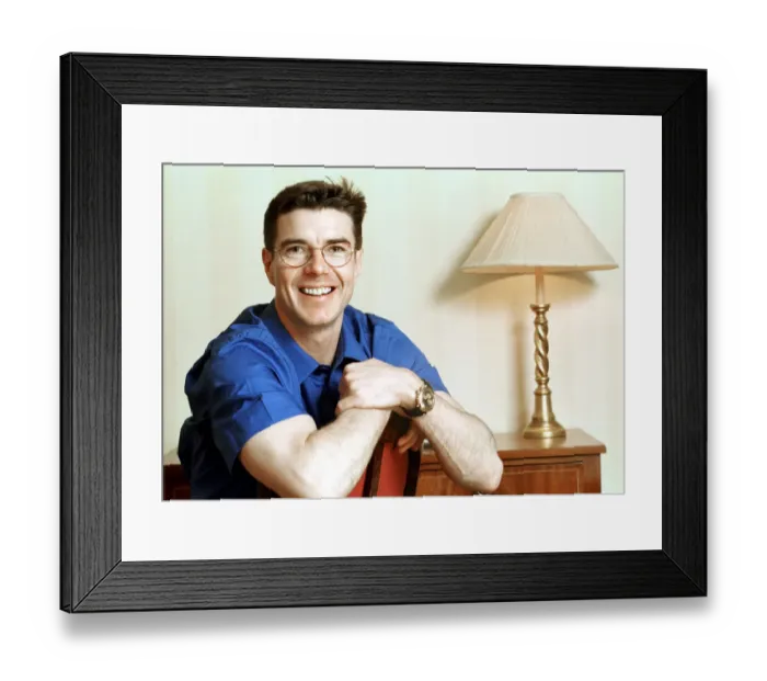 Framed Print : Barry Venison, Sunday Mirror football correspondent and former Liverpool footballer