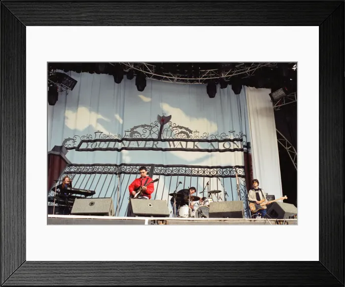 Framed Print : The Hillsborough Justice Concert held at Anfield, Liverpool. The Lightning Seeds Framed Print : The Hillsborough Justice Concert held at Anfield, Liverpool. The Lightning Seeds