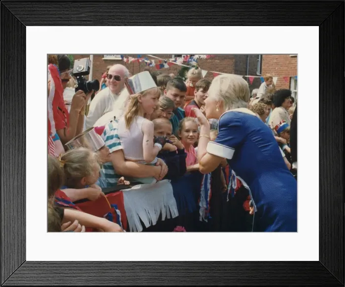 Framed Print : Prince Edward of Kent - The Duke and Duchess of Kent North East Royal Visits Framed Print : Prince Edward of Kent - The Duke and Duchess of Kent North East Royal Visits