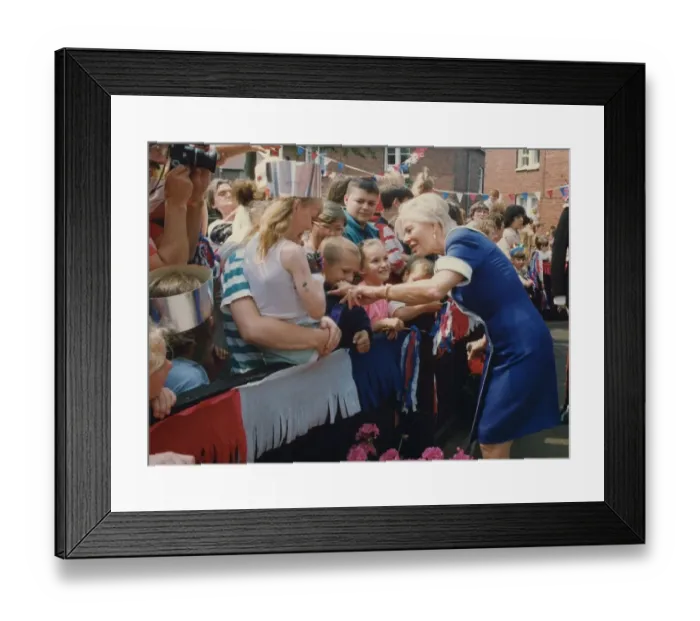 Framed Print : Prince Edward of Kent - The Duke and Duchess of Kent North East Royal Visits Framed Print : Prince Edward of Kent - The Duke and Duchess of Kent North East Royal Visits