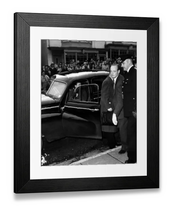 Framed Print : Lord Montagu of Beaulieu 1958