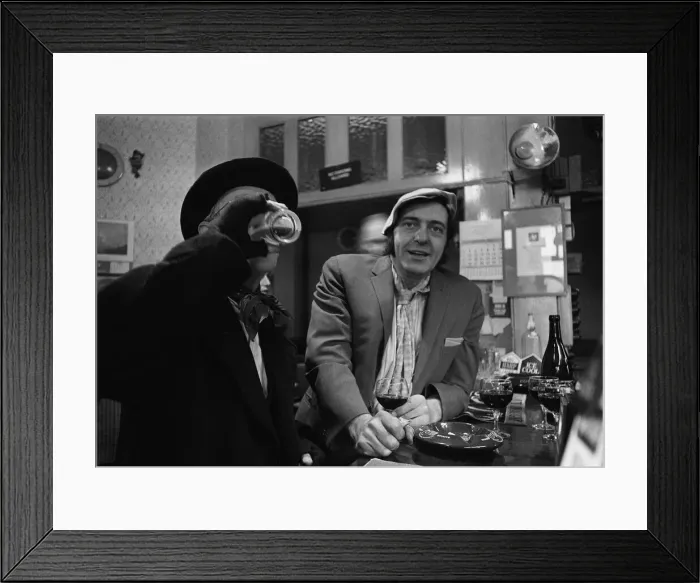 Framed Print : Steptoe and Son television programme comedy 1970 Actors Harry H Corbett as Harold Framed Print : Steptoe and Son television programme comedy 1970 Actors Harry H Corbett as Harold