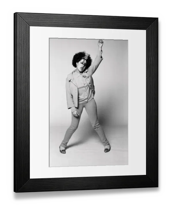 Framed Print : Marianne Joan Elliott-Said, more commonly known as Poly Styrene Framed Print : Marianne Joan Elliott-Said, more commonly known as Poly Styrene