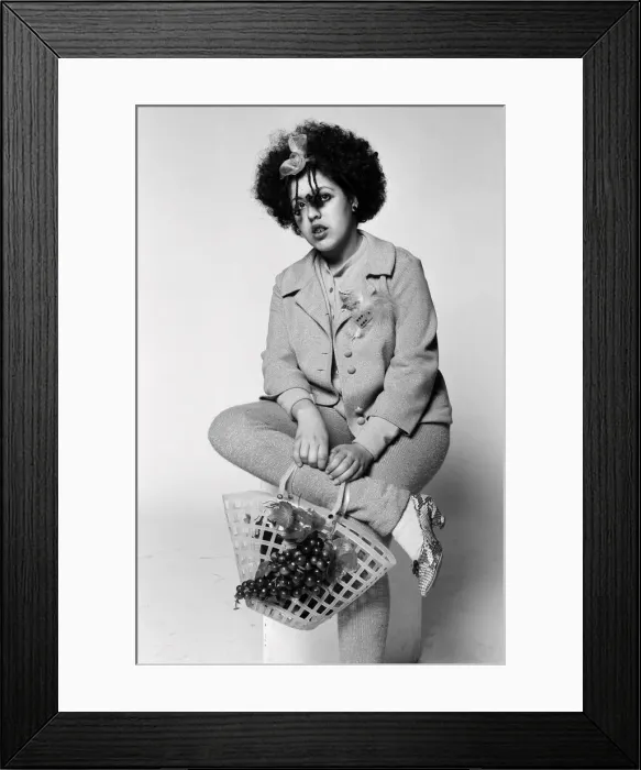 Framed Print : Marianne Joan Elliott-Said, more commonly known as Poly Styrene