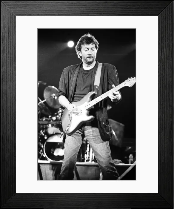 Framed Print : Tina Turner Concert with special guest Eric Clapton, at Wembley Stadium, London Framed Print : Tina Turner Concert with special guest Eric Clapton, at Wembley Stadium, London