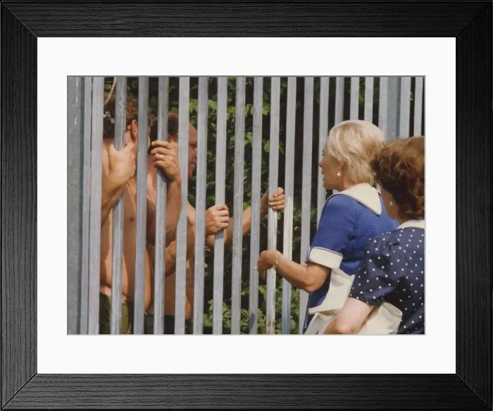 Framed Print : Prince Edward of Kent - The Duke and Duchess of Kent North East Royal Visits