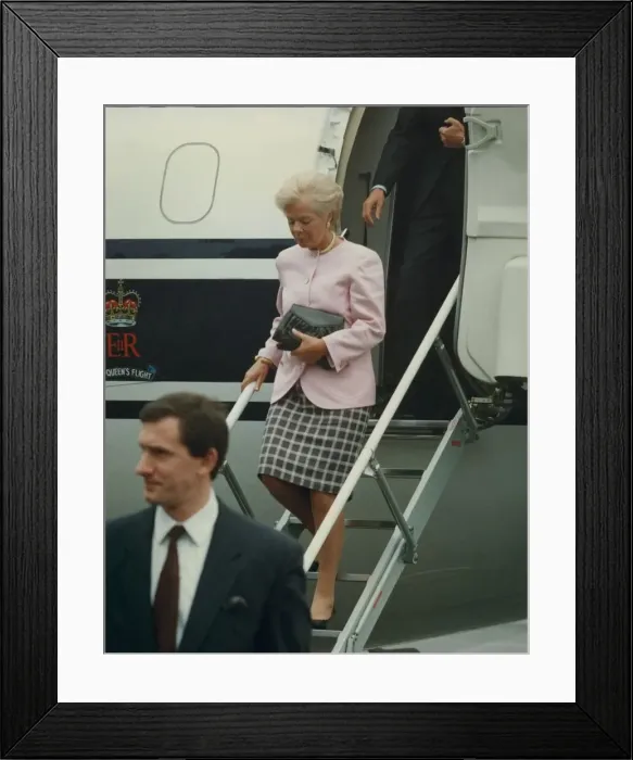 Framed Print : Prince Edward of Kent - The Duke and Duchess of Kent North East Royal Visits Framed Print : Prince Edward of Kent - The Duke and Duchess of Kent North East Royal Visits