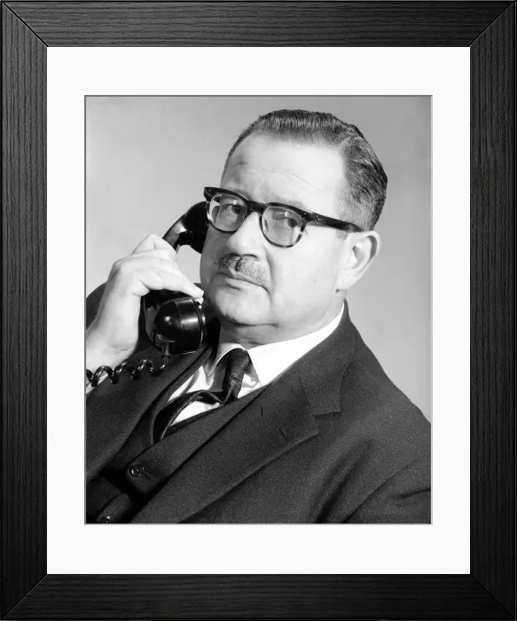 Framed Print : Bela Zola, Daily Mirror photographer. Circa 1961