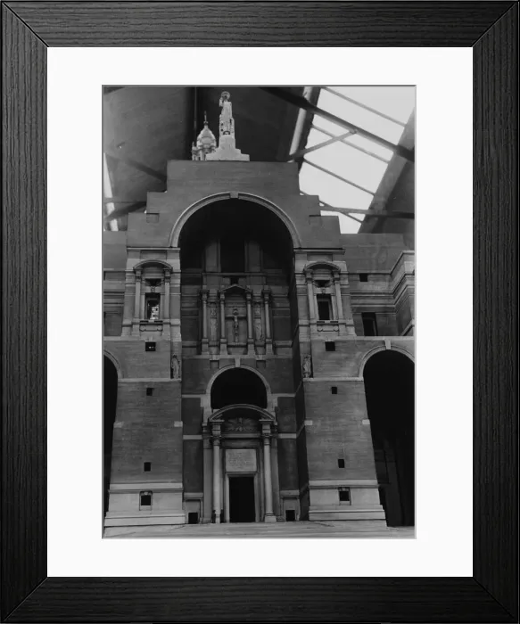 Framed Print : Model of the proposed Liverpool Metropolitian Cathedral, 8 December 1937 Framed Print : Model of the proposed Liverpool Metropolitian Cathedral, 8 December 1937