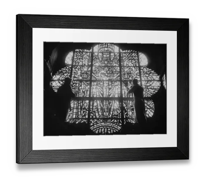 Framed Print : A photograph of a stained glass window intended for Liverpools Anglican cathedral Framed Print : A photograph of a stained glass window intended for Liverpools Anglican cathedral