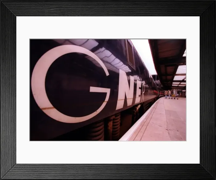 Framed Print : The GNER 225 Inter-City advanced passenger train at Newcastle Central Station on 1st July Framed Print : The GNER 225 Inter-City advanced passenger train at Newcastle Central Station on 1st July