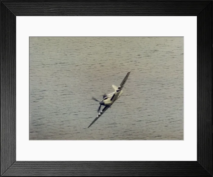 Framed Print : A Royal Navy Fairey Firefly carrier-borne fighter aircraft