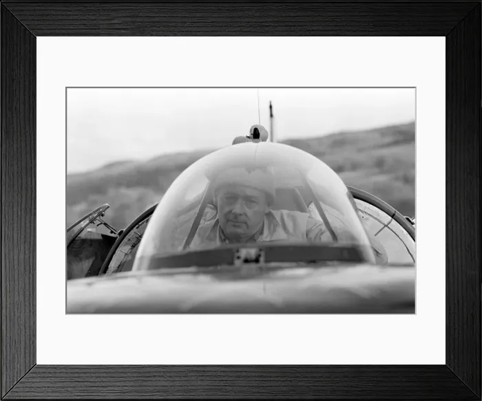 Framed Print : Donald Campbell, Coniston Water, Lancashire, pictures taken on the day of his death Framed Print : Donald Campbell, Coniston Water, Lancashire, pictures taken on the day of his death