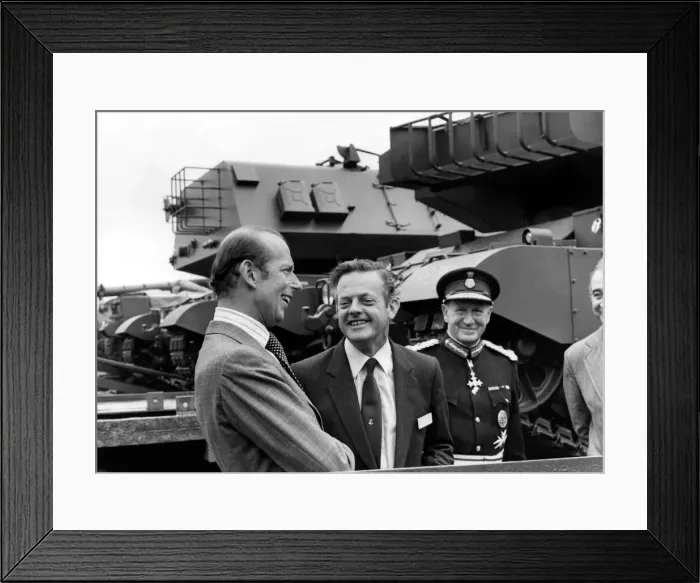 Framed Print : Prince Edward of Kent - The Duke and Duchess of Kent North East Royal Visits Framed Print : Prince Edward of Kent - The Duke and Duchess of Kent North East Royal Visits