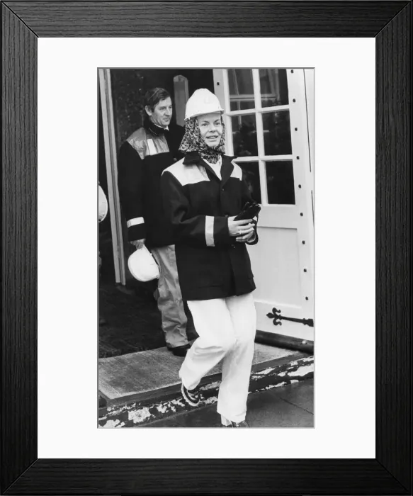 Framed Print : Prince Edward of Kent - The Duke and Duchess of Kent North East Royal Visits Framed Print : Prince Edward of Kent - The Duke and Duchess of Kent North East Royal Visits