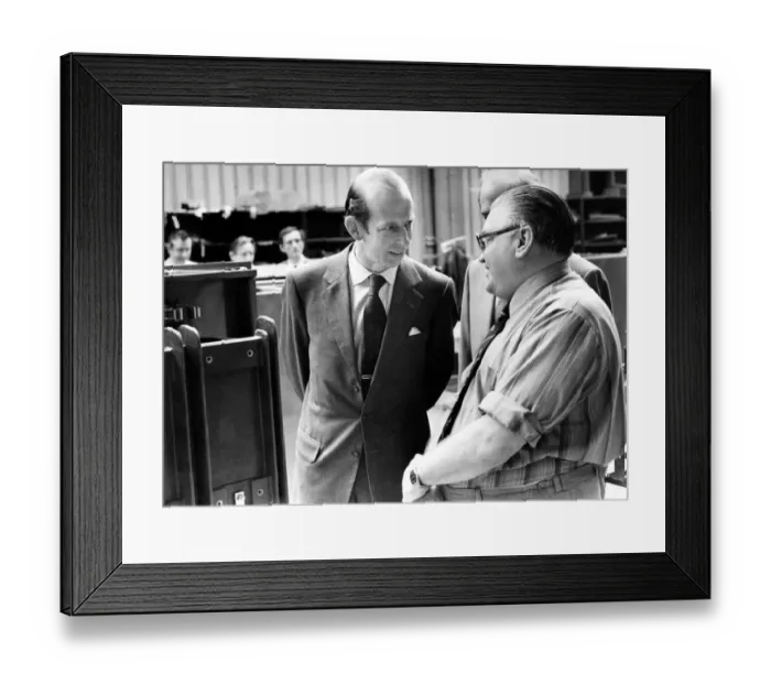 Framed Print : Prince Edward of Kent - The Duke and Duchess of Kent North East Royal Visits Framed Print : Prince Edward of Kent - The Duke and Duchess of Kent North East Royal Visits