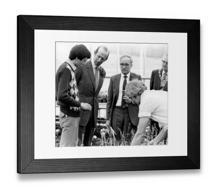 Framed Print : Prince Edward of Kent - The Duke and Duchess of Kent North East Royal Visits Framed Print : Prince Edward of Kent - The Duke and Duchess of Kent North East Royal Visits