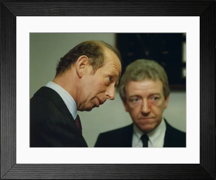 Framed Print : Prince Edward of Kent - The Duke and Duchess of Kent North East Royal Visits Framed Print : Prince Edward of Kent - The Duke and Duchess of Kent North East Royal Visits