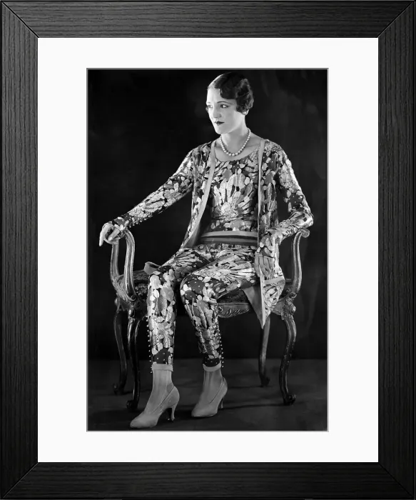 Framed Print : Fashion Clothing 1928 Framed Print : Fashion Clothing 1928