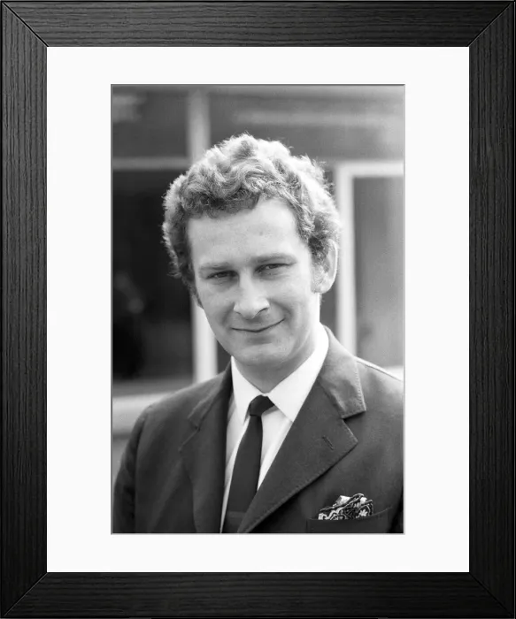 Framed Print : John Howard Davies, BBC Television Producer, 7th May 1970 Framed Print : John Howard Davies, BBC Television Producer, 7th May 1970