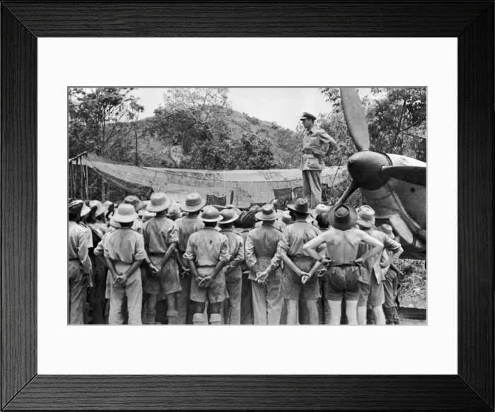 Framed Print : Vice Admiral Lord Louis Mountbatten, Supreme Allied Commander of South East Asia Framed Print : Vice Admiral Lord Louis Mountbatten, Supreme Allied Commander of South East Asia
