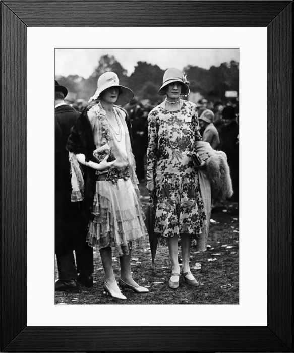 Framed Print : Ascot Fashions. July 1928 Framed Print : Ascot Fashions. July 1928