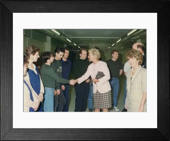 Framed Print : Prince Edward of Kent - The Duke and Duchess of Kent North East Royal Visits Framed Print : Prince Edward of Kent - The Duke and Duchess of Kent North East Royal Visits