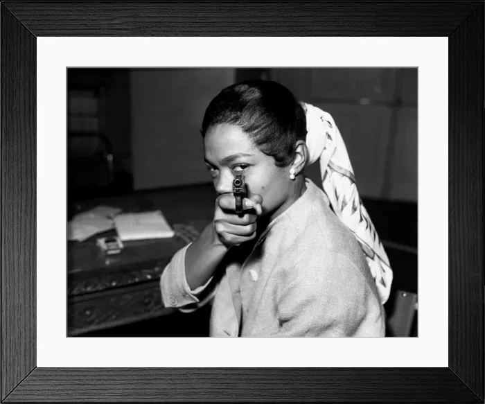 Framed Print : Eartha Kitt backstage at rehearsals for TV play Valiant 7th May 1956 Framed Print : Eartha Kitt backstage at rehearsals for TV play Valiant 7th May 1956