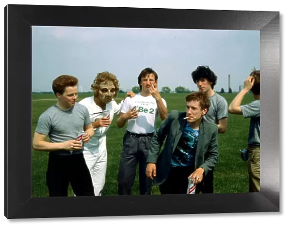 The 4 Be 2s British punk group November 1980