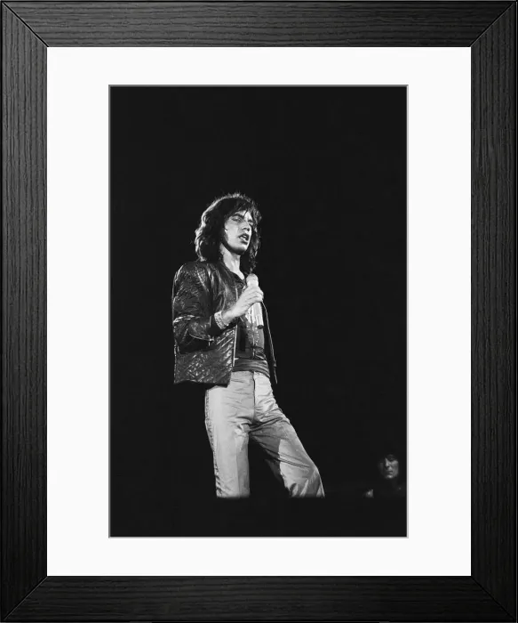 Framed Print : Rolling Stones in concert at Knebworth House, Hertfordshire Framed Print : Rolling Stones in concert at Knebworth House, Hertfordshire