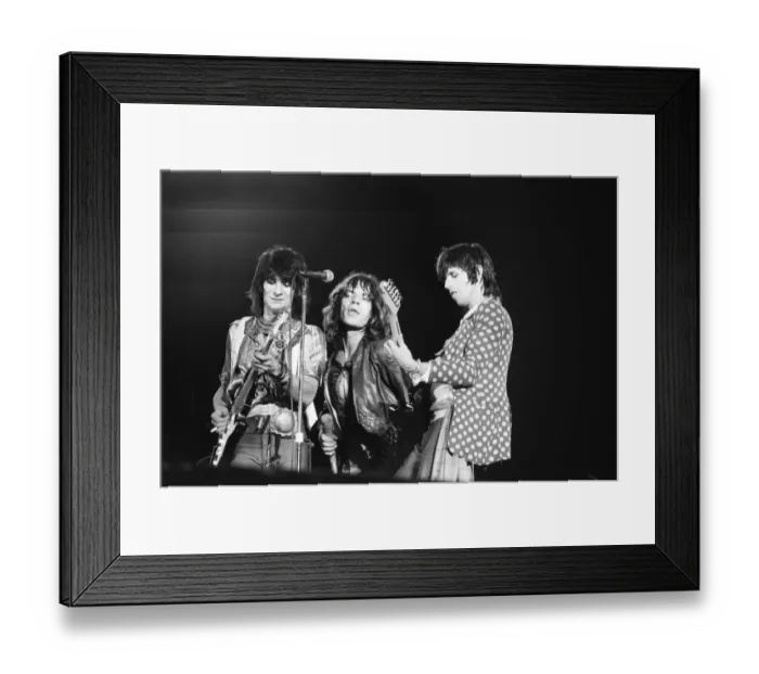 Framed Print : Rolling Stones concert at Knebworth House in Hertfordshire, 22nd August 1976