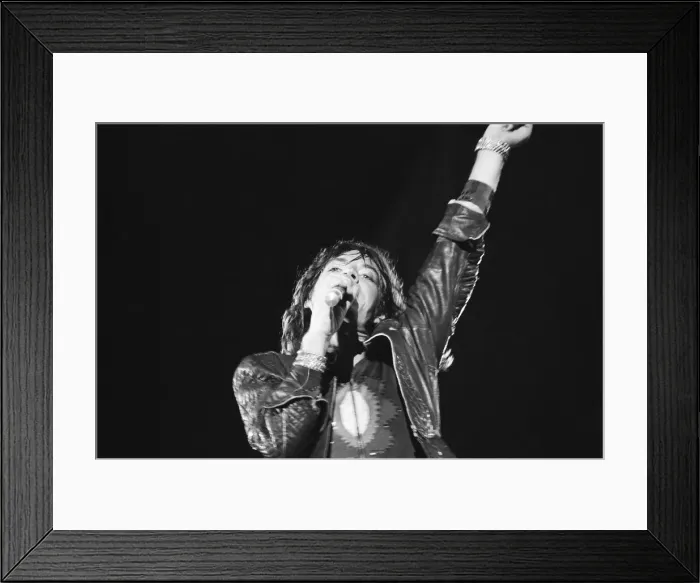 Framed Print : Rolling Stones concert at Knebworth House in Hertfordshire. 22nd August 1976 Framed Print : Rolling Stones concert at Knebworth House in Hertfordshire. 22nd August 1976