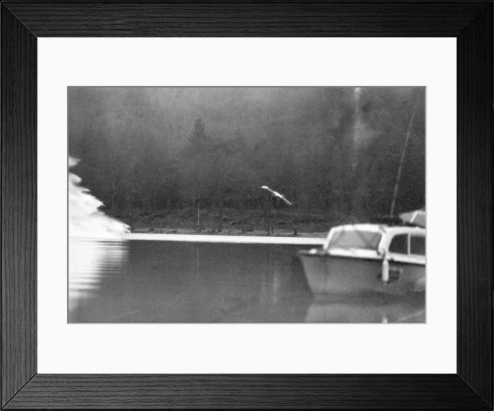Framed Print : Donald Campbell, Coniston Water, Lancashire, pictures taken on the day of his death Framed Print : Donald Campbell, Coniston Water, Lancashire, pictures taken on the day of his death