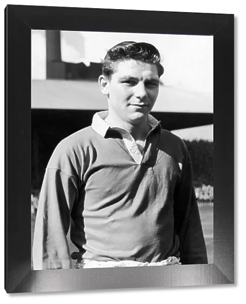 Young Manchester United footballer Duncan Edwards, aged sixteen, 1953