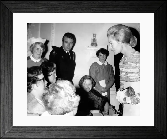 Framed Print : Prince Edward of Kent - The Duke and Duchess of Kent North East Royal Visits Framed Print : Prince Edward of Kent - The Duke and Duchess of Kent North East Royal Visits