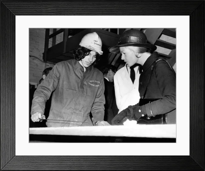 Framed Print : Prince Edward of Kent - The Duke and Duchess of Kent North East Royal Visits Framed Print : Prince Edward of Kent - The Duke and Duchess of Kent North East Royal Visits