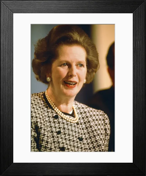 Framed Print : Margaret Thatcher PM, Election Campaign Meeting, June 1987 Framed Print : Margaret Thatcher PM, Election Campaign Meeting, June 1987