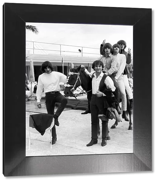 The Byrds in Miami, Florida, USA 24th July 1965. The Byrds
