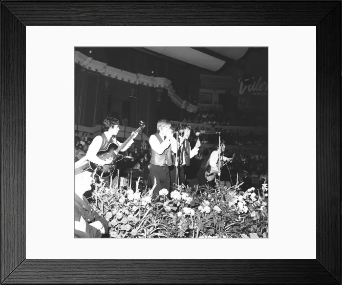 Framed Print : The Rolling Stones on the stage at The Royal Albert Hall for The Great Pop Prom Framed Print : The Rolling Stones on the stage at The Royal Albert Hall for The Great Pop Prom