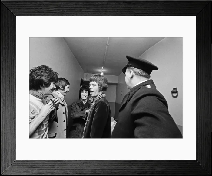 Framed Print : Backstage scenes of The Rolling Stones appearing on Sunday Night at the London Palladium Framed Print : Backstage scenes of The Rolling Stones appearing on Sunday Night at the London Palladium