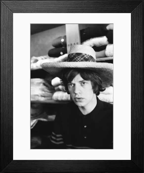 Framed Print : Rolling Stones in the USA seen here in Hollywood. (Picture Framed Print : Rolling Stones in the USA seen here in Hollywood. (Picture